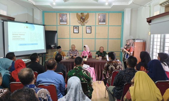 Serah Terima Jabatan di Lingkungan Kecamatan Sungai Kunjang Kota Samarinda Tahun 2025